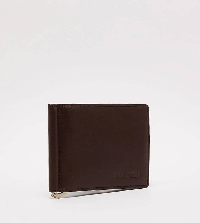 Steve Madden DARK BROWN Steve madden everyday men's dark brown wallet wallets for Men | Best Price UAE